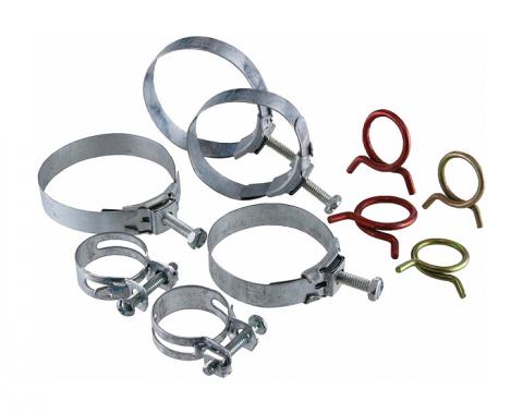 Corvette Radiator/Heater Hose Clamp Kit, With 427ci, 1966-1967