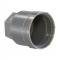 Corvette Lug Nut Cap, Gray, Plastic, 1986-1990