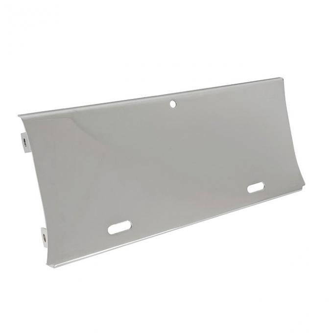 Corvette Front License Bumper Back Plate, 1958-1962