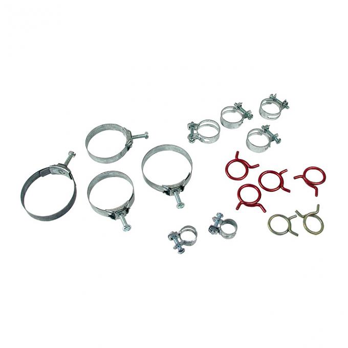 Corvette Radiator/Heater Hose Clamp Kit, With 396ci, 1965