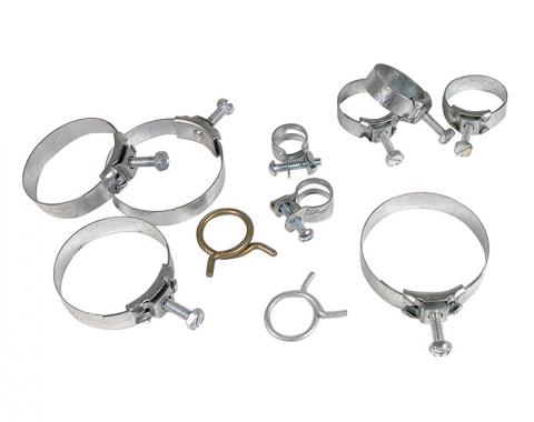 Corvette Hose Clamp Kit, 327 Late, 1968