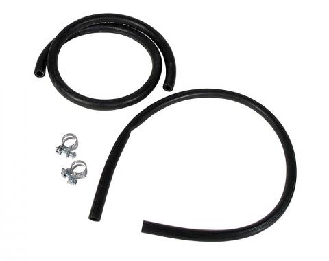 Corvette Expansion Tank Hose & Clamp Set, 1968-1972