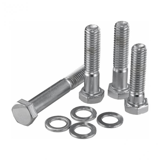 Corvette Water Pump Bolt Kit, Chrome, 1969-1982