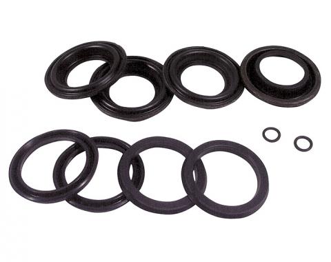 Corvette Front Brake Caliper Lip Seal Rebuild Kit, 1965-1982