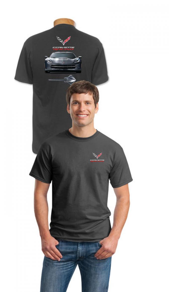 Corvette Racing Charcoal T-Shirt 